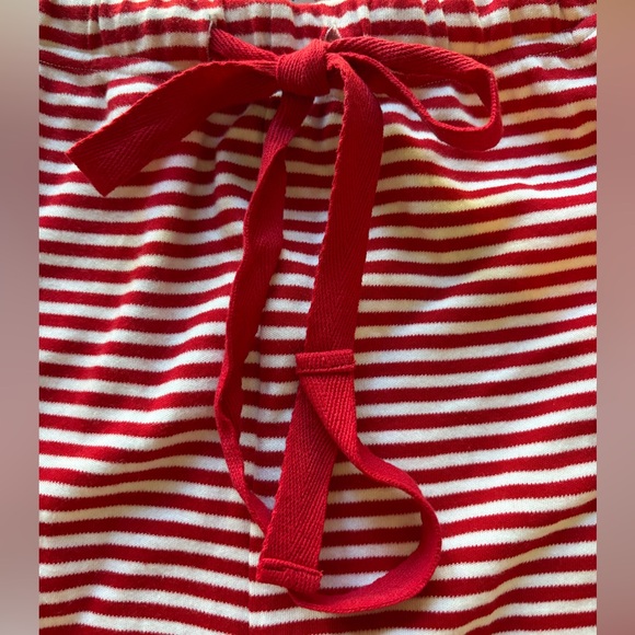 Bayou Blanks small men’s/womens 100% cotton Red & White Striped Pajama Pants - Picture 10 of 10